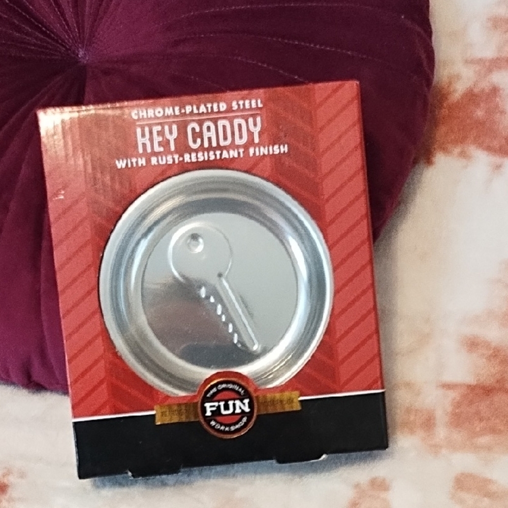Key Caddy NWT Chrome Plated Steel